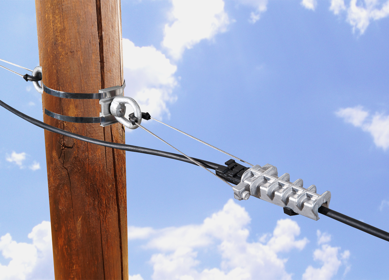 China ADSS DEADEND CLAMPMETAL, ADSS DEADEND CLAMP WU POLELINE